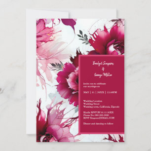 Pastel roze bloesem abstract roos bloei uitnodigin