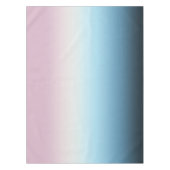 Pastel Roze & Blue Gradient Indigo Roos Ombre Tafelkleed (Voorkant)