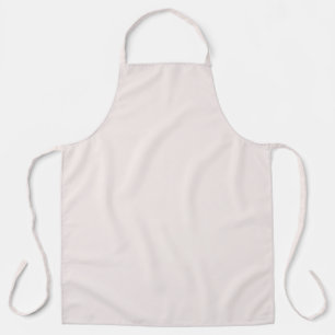 Pastel Roze Champagnekleur Effen Kleur Schort