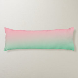 Pastel roze en bleek groen moeten altijd zichtbaar lichaamskussen