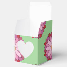 Pastel Roze Groen Aziatisch Medaillon Bloemen