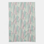 Pastel Roze & Groen Esthetisch - Marokko Hills Ran Theedoek (Verticaal)
