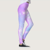 Pastel roze melkwegstelsel leggings (Rechts)