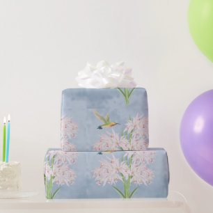 Pastel Roze Orchideeën Bloemig Cadeaupapier