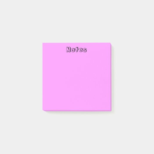 Pastel Roze Post-it® Notes (Voorkant)