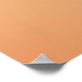 Pastel roze regenboogmicrogram simpel script poster (Hoek)