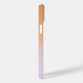 Pastel roze regenboogmonogram simpel Case-Mate iPhone case (Achterkant / Rechts)