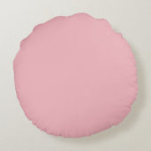 Pastel Roze Rond Kussen (Achterkant)