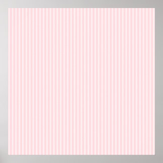 Pastel roze Snoepjes strepen. Poster