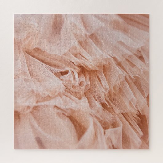 Pastel roze stof: elegante texturen. legpuzzel (Verticaal)