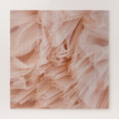 Pastel roze stof: elegante texturen. legpuzzel (Horizontaal)