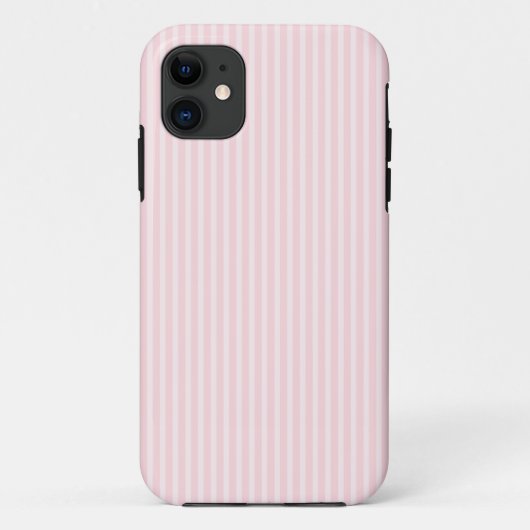 Pastel roze stripes. Case-Mate iPhone case (Achterkant)