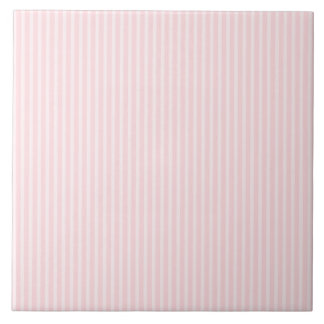 Pastel roze stripes. tegeltje