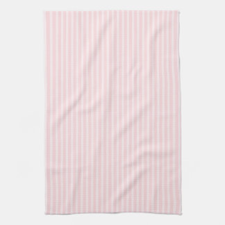 Pastel roze stripes. theedoek