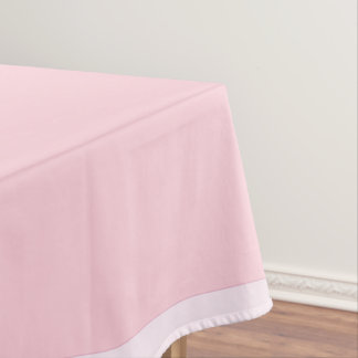 Pastel roze tafelkleed