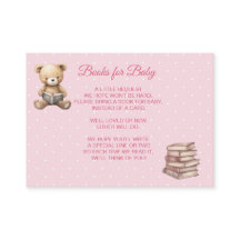 Pastel Roze Teddydbeer - Boeken voor Baby