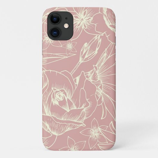 Pastel Roze ventilator Case-Mate iPhone Case (Achterkant)