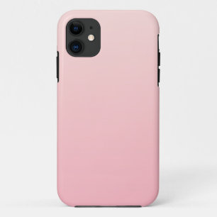 Pastel roze verloop achtergrond iPhone 11 hoesje