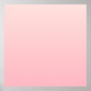 Pastel roze verloop achtergrond poster