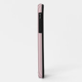 Pastel Roze Verticale Strepen Case-Mate iPhone Case (Achterkant/links)