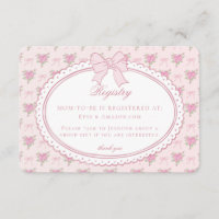 Pastel Roze Vintage Fantasie Bloemen Baby Cadeau L