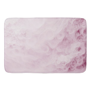 Pastel Roze Wervelend Abstract Badmat