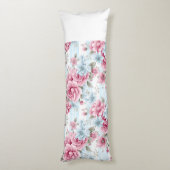 PASTEL ROZE WIT BLAUWE WATERVERF LICHAAMSKUSSEN (Achterkant (Verticaal))