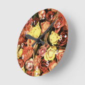 Pastel-Rozen Ronde Klok (Hoek)