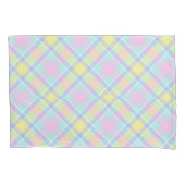 Pastel ruit kussensloop (Voorkant)