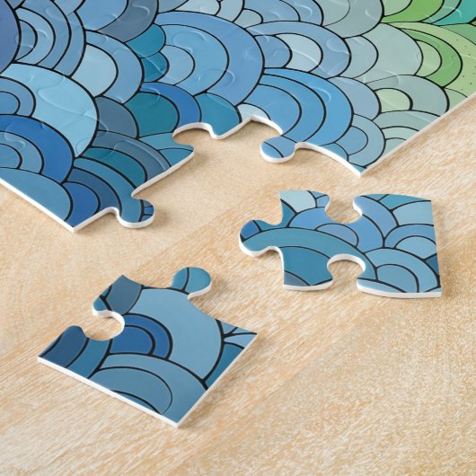 Pastel sans fin Rainbow Jigsaw Puzzle (Côté)