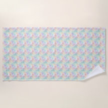 Pastel schelp en oceaan thema