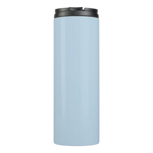 Pastel Script Monogram Thermal Tumbler Thermosbeker (Achterkant)