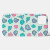 Pastel Seashell Pattern 1 Case-Mate iPhone Case (Achterkant (horizontaal))