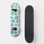 Pastel Seashell Pattern 1 Skateboard (Voorkant)