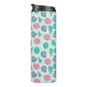 Pastel Seashell Pattern 1 Thermosbeker (Geroteerd rechts)