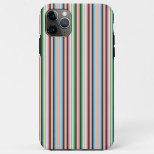 Pastel serape strepen iPhone 11 pro max hoesje