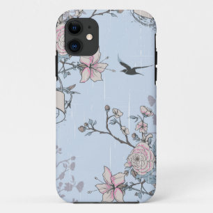 pastel shabby chic iPhone 11 hoesje
