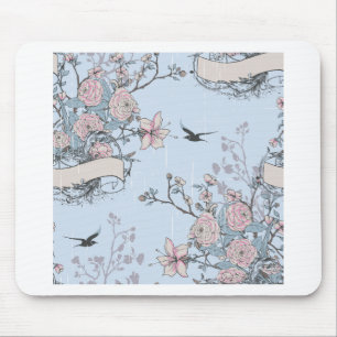 pastel shabby chic muismat