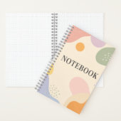 Pastel Shapes Notebook – Dotted Journal (À l'intérieur)