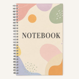 Pastel Shapes Notebook – Dotted Journal
