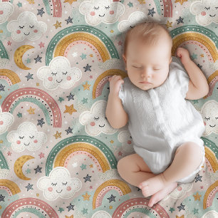 Pastel Sky Blanket Sweet Gift voor de wereld van B Fleece Deken