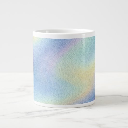 Pastel Sky Drift Extra Grote Beker (Voorkant)