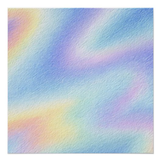 Pastel Sky Drift Perfect Poster (Voorkant)