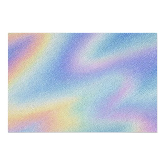 Pastel Sky Drift Perfect Poster (Voorkant)
