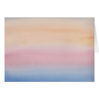 Pastel Sky Impressionistische Waterverf