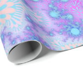 Pastel Sky Sunburst Cadeaupapier (Rol Hoek)