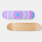 Pastel Snoep gekleurd Skateboard (Horizontaal)