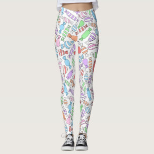 Pastel-Snoepjes Leggings
