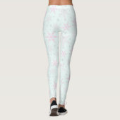 Pastel Snowflakes Leggings (Achterkant)