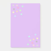 Pastel Snowflakes Post-it® Notes (Devant)